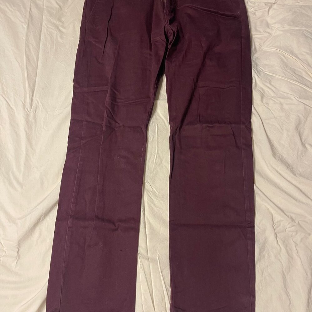 Men's Jcrew Mercantile FLEX Chinos - Maroon